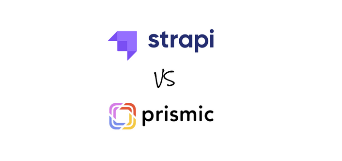 logos Strapi et Prismic